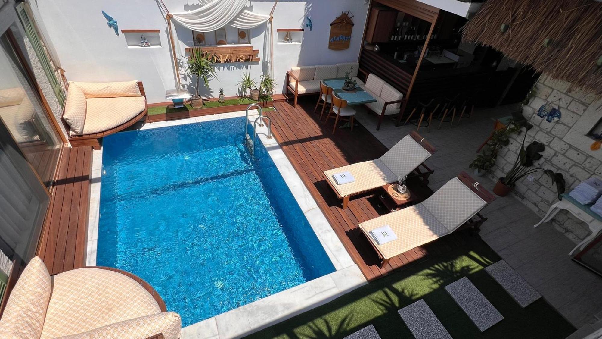 Elin Otel Alacati Çeşme Exteriör bild