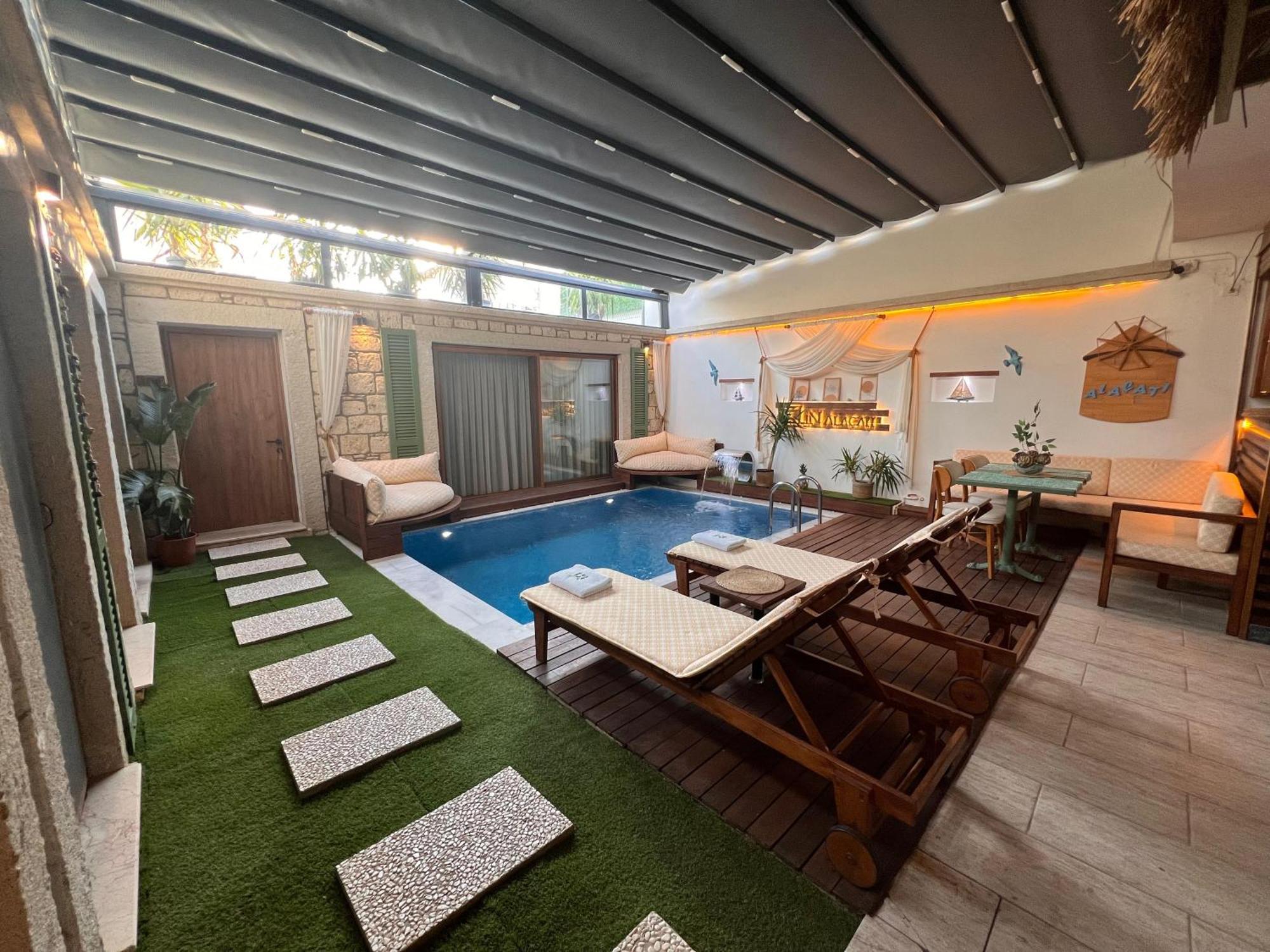 Elin Otel Alacati Çeşme Exteriör bild